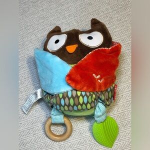Skip Hop Tree top Friends Owl Plush Toy.  Activity Toy